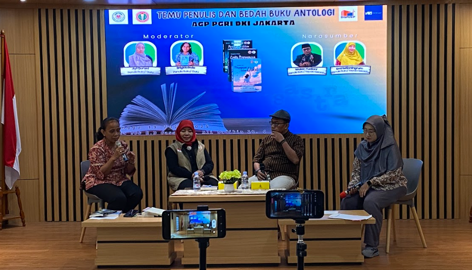 Temu Penulis Dan Bedah Buku Antologi AGP PGRI DKI Jakarta